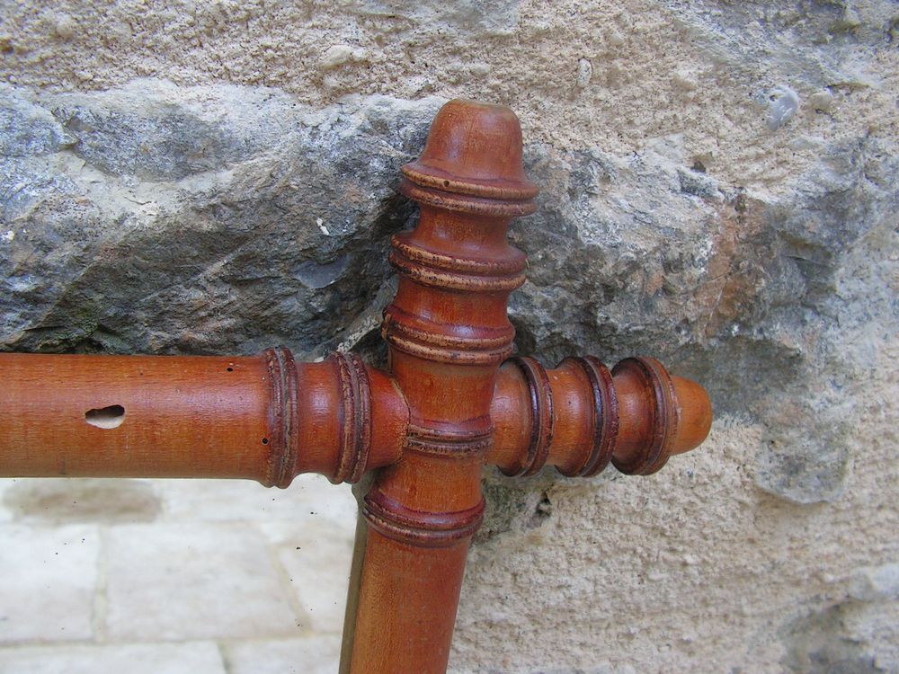 1930 bamboo mirror - 62 x 47 cm