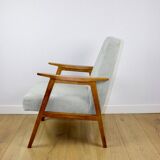 Vintage light green easy chair, 1970s