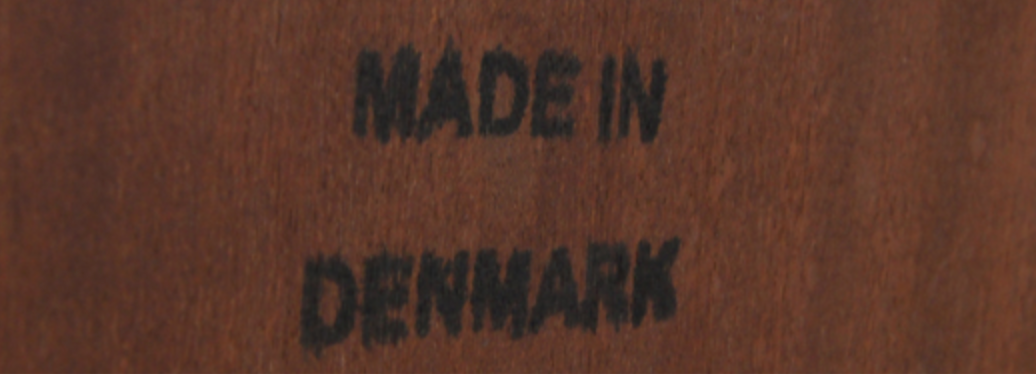 Vintage Danish retro hi-fi furniture in rosewood