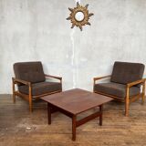 Scandinavian teak coffee table by Karl Sørlie and produced by Sørlie & Sonner 1960