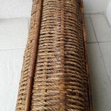 Porte parapluie rotin