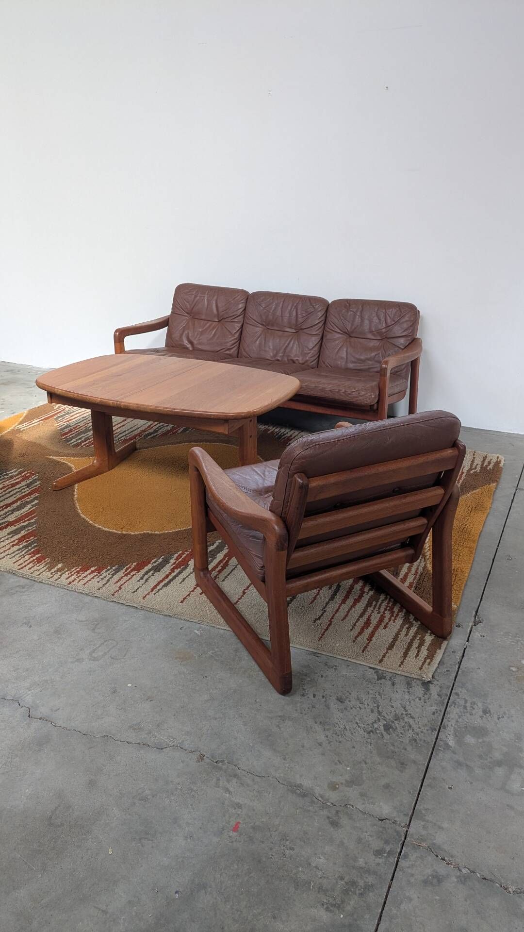 Vintage Scandinavian design living room Emc furniture