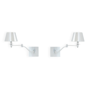 Paire d’appliques ajustables - acier
