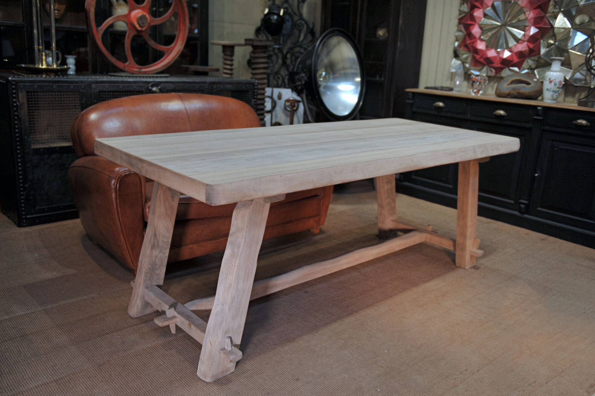 Rustic Aranjou table from the 70s