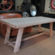 Rustic Aranjou table from the 70s