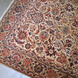 Former carpet Persian Kashaan done hand 125cm x 192cm 1910 s