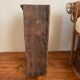 Old wooden bottle locker