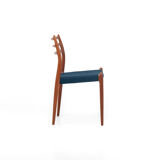 Dining Chairs Model 78 by Niels O. Møller for J.L. Møllers, 1960s, Set of 6