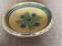 Glazed terracotta dish