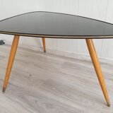 Table d'appoint basse du milieu du siècle, en forme de larme, 1970