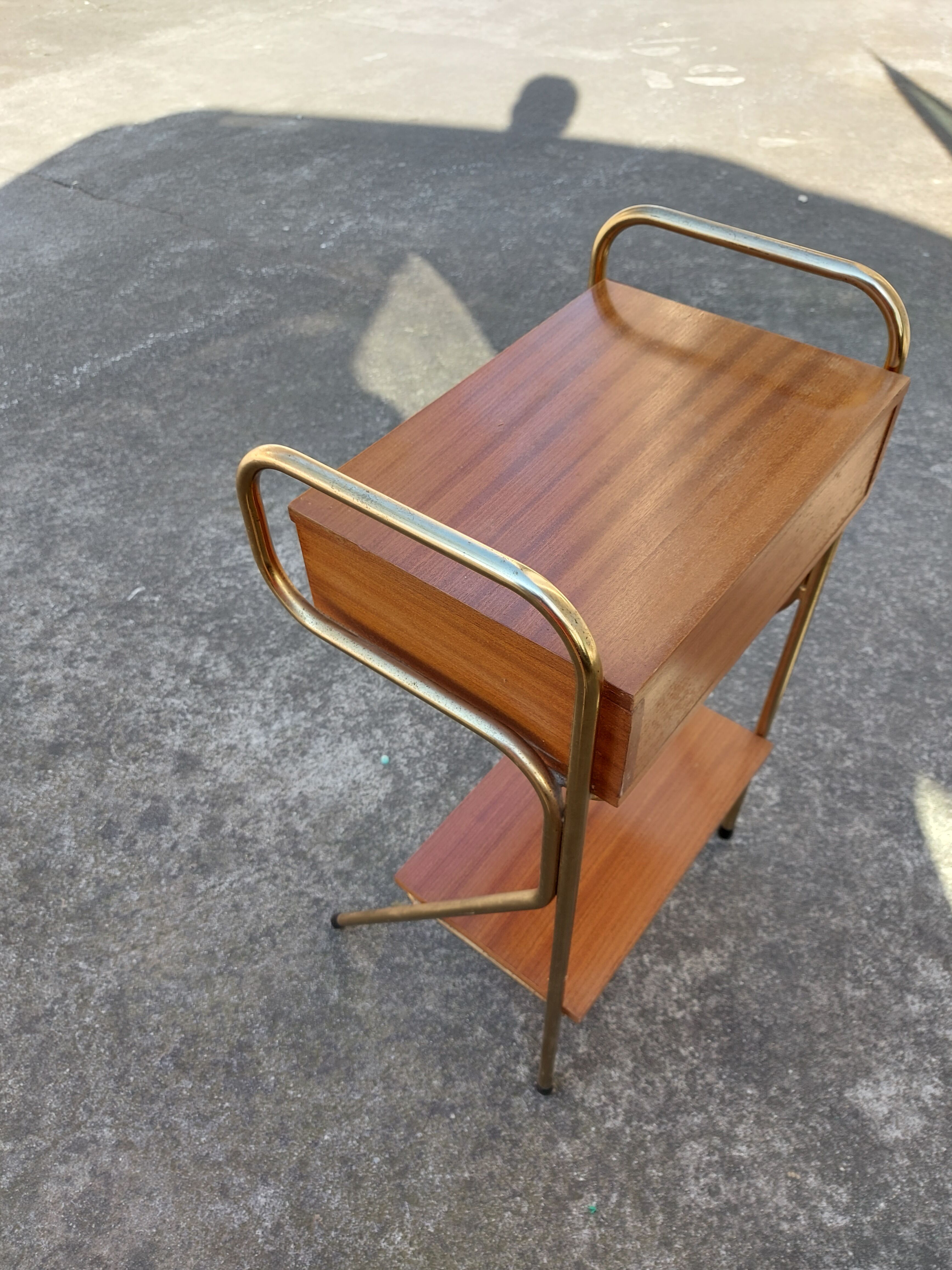 Vintage bedside table