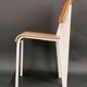 Chair - Metal and Wood - Design - In the Style of Jean Prouvé