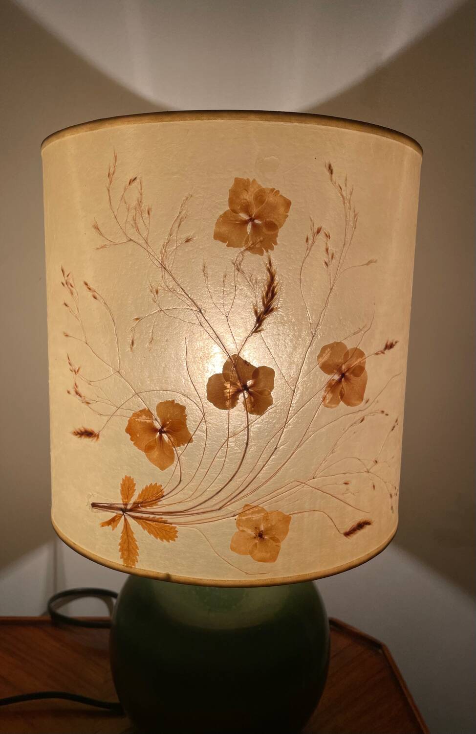 Vintage bohemian ball lamp