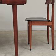 Table de repas et 4 chaises par Hans Olsen pour Frem Rojle  Danemark