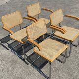 Chair model Cesca by Marcel Breuer with armrests B64
