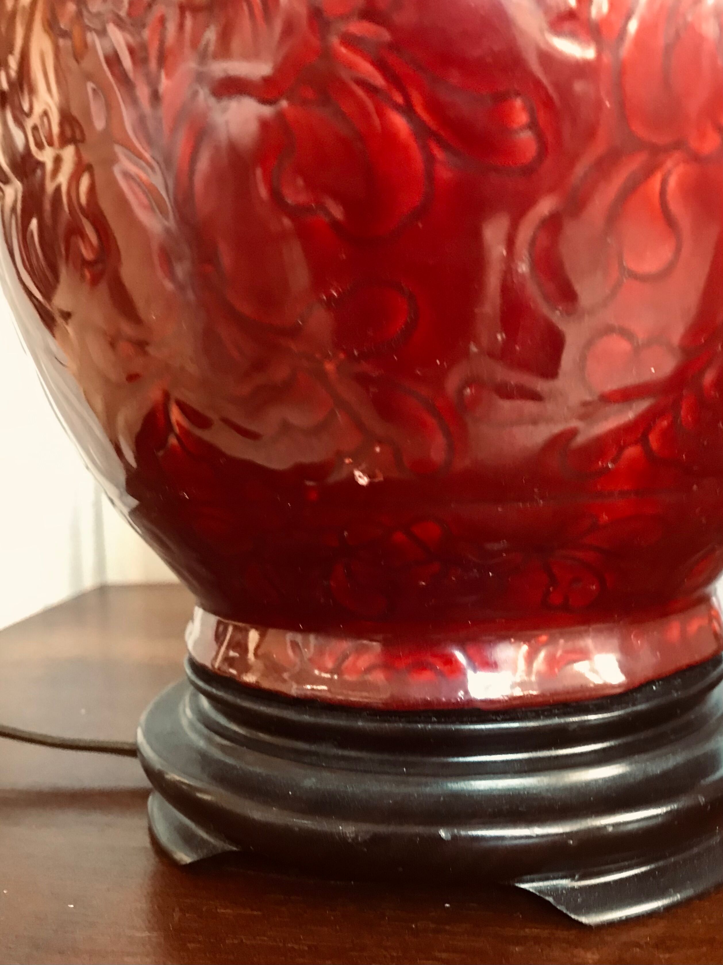 Vintage ceramic lamp