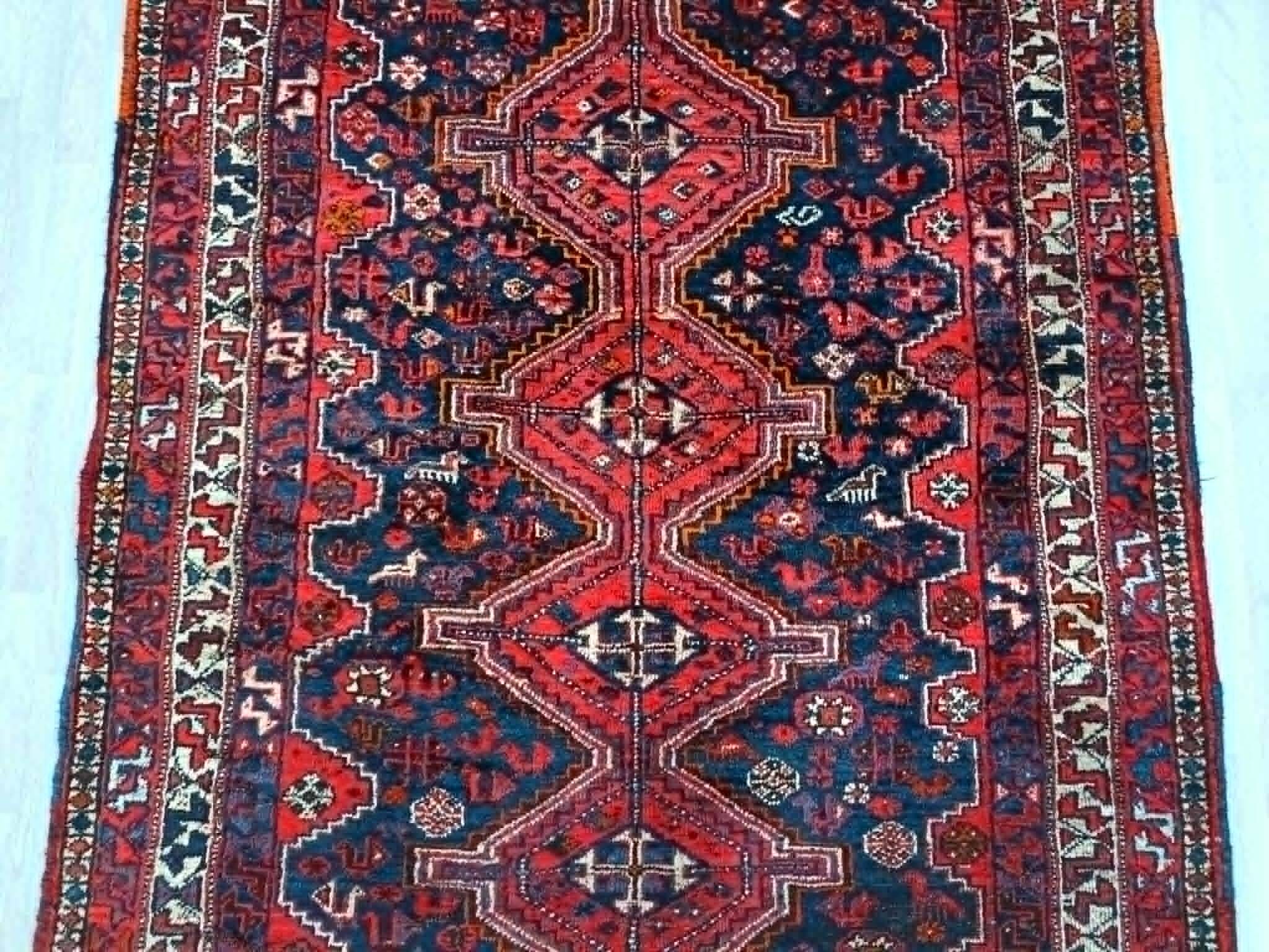 Tapis Persan Shiraz fait main