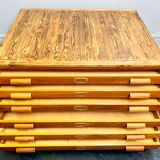 Vintage plan chest of architect drawers
