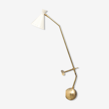 Lampe de table contemporaine Luci Srl parme Italie « thunderball ».
