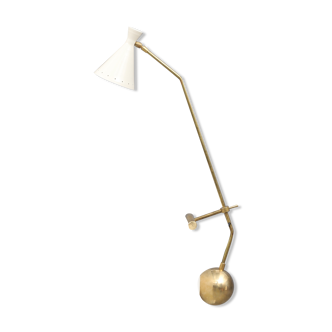 Lampe de table contemporaine Luci Srl parme Italie « thunderball ».