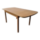 Mid-Century modern extending dining table by Schreiber Furniture