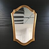 Mirror gilded décor beads 51x32
