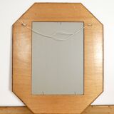 Console with sidetable and mirror in bamboo and rattan