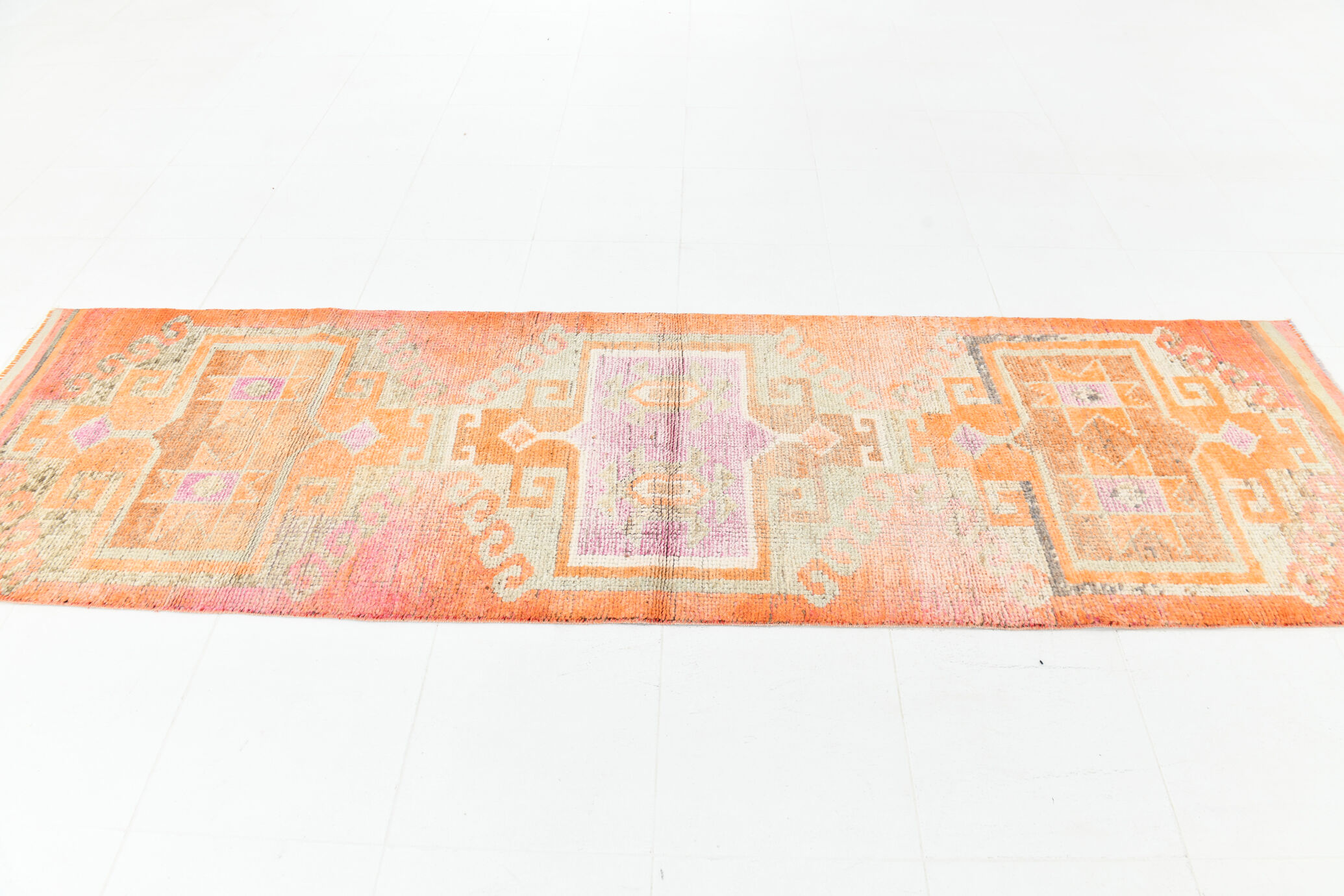 3x10 vintage runner rug, 89x312cm