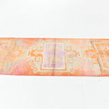 3x10 vintage runner rug, 89x312cm