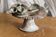 Glazed terracotta candle holder