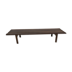 Table de banc à lattes
