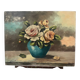 Old painting oil on panel signed J. Troquet