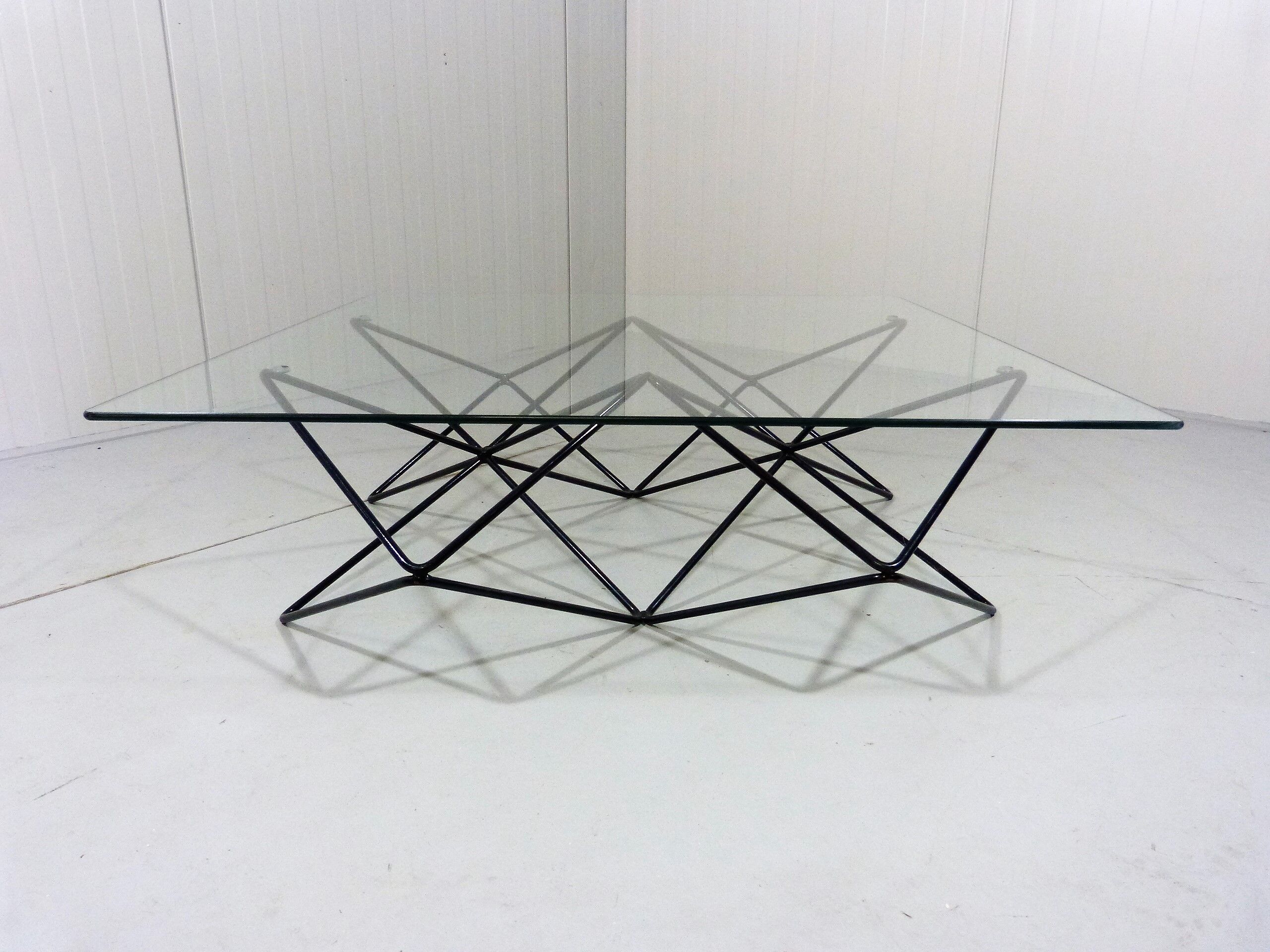 Table basse des années 1980