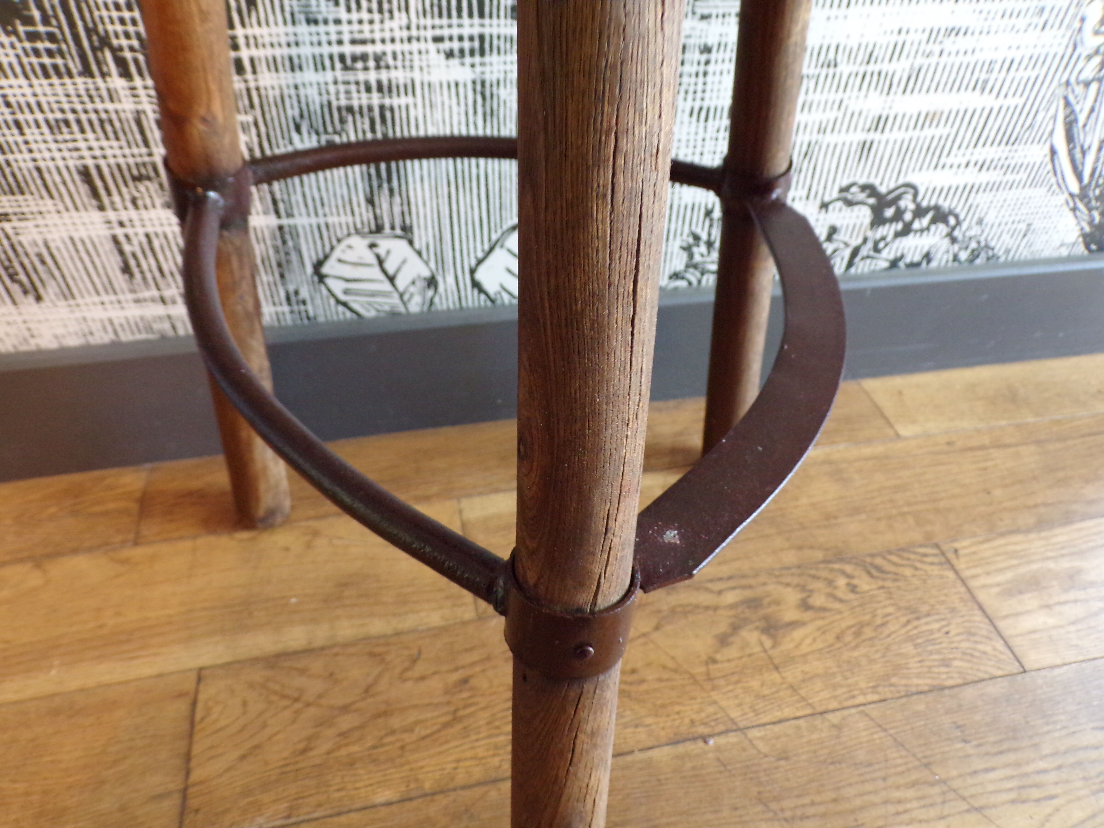 Old Spanish bar stool