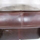 Small leather sofa, 2 seats, vintage.