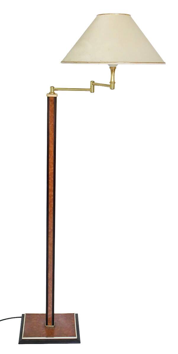 Lampadaire liseuse à bras articulé de Robert De Schuytener