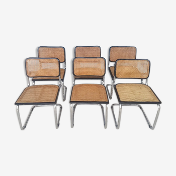 Lot de 6 chaises par Marcel Breuer