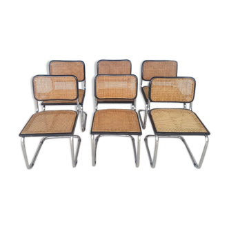 Lot of 6 chairs by Marcel Breuer