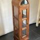 Vintage domed lighthouse curio cabinet