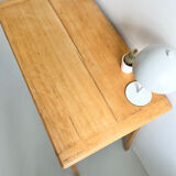 Table appointment / small desk with compass legs 1950