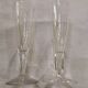 Lot de 8 flûtes de champagne en cristal