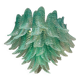 Contemporary Scenographic Green “Felci” Chandelier