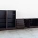 IBISCO display cabinet - set of 4 modular modules, 1970s