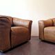 DS-47 brown leather lounge chair by De Sede, Switzerland 1970's