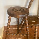 Very beautiful set of three tripod plant holders