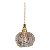 Vintage glass suspension globe