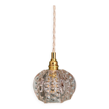 Vintage glass suspension globe