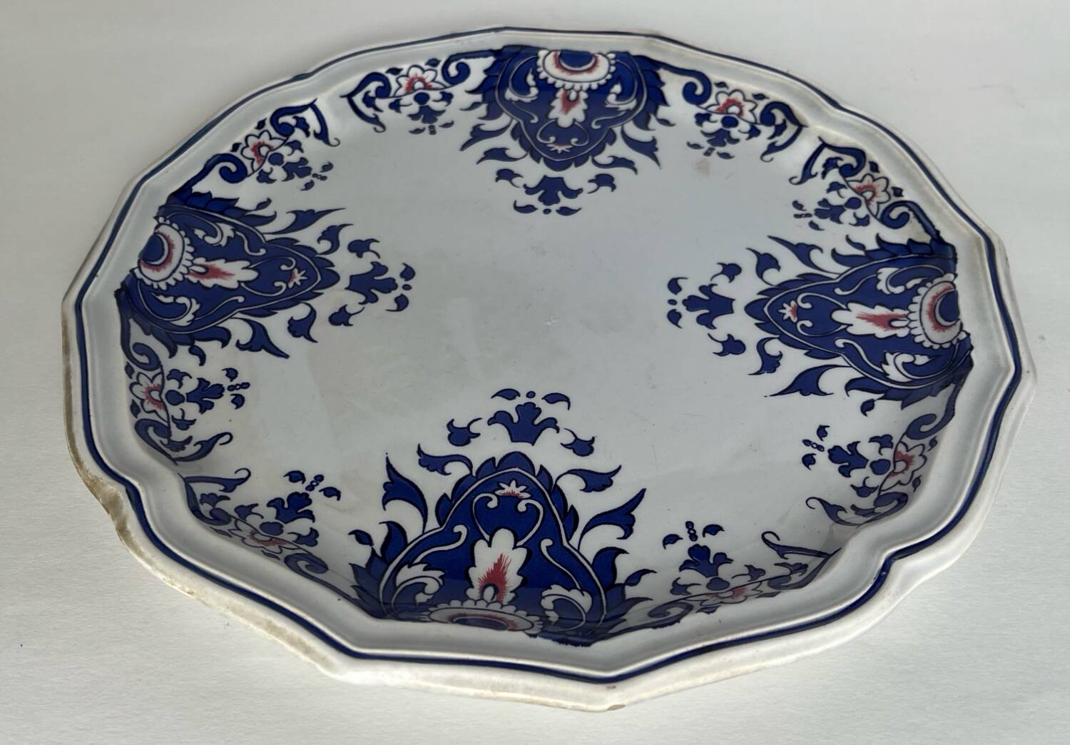 Old plate Les Salins Rouen