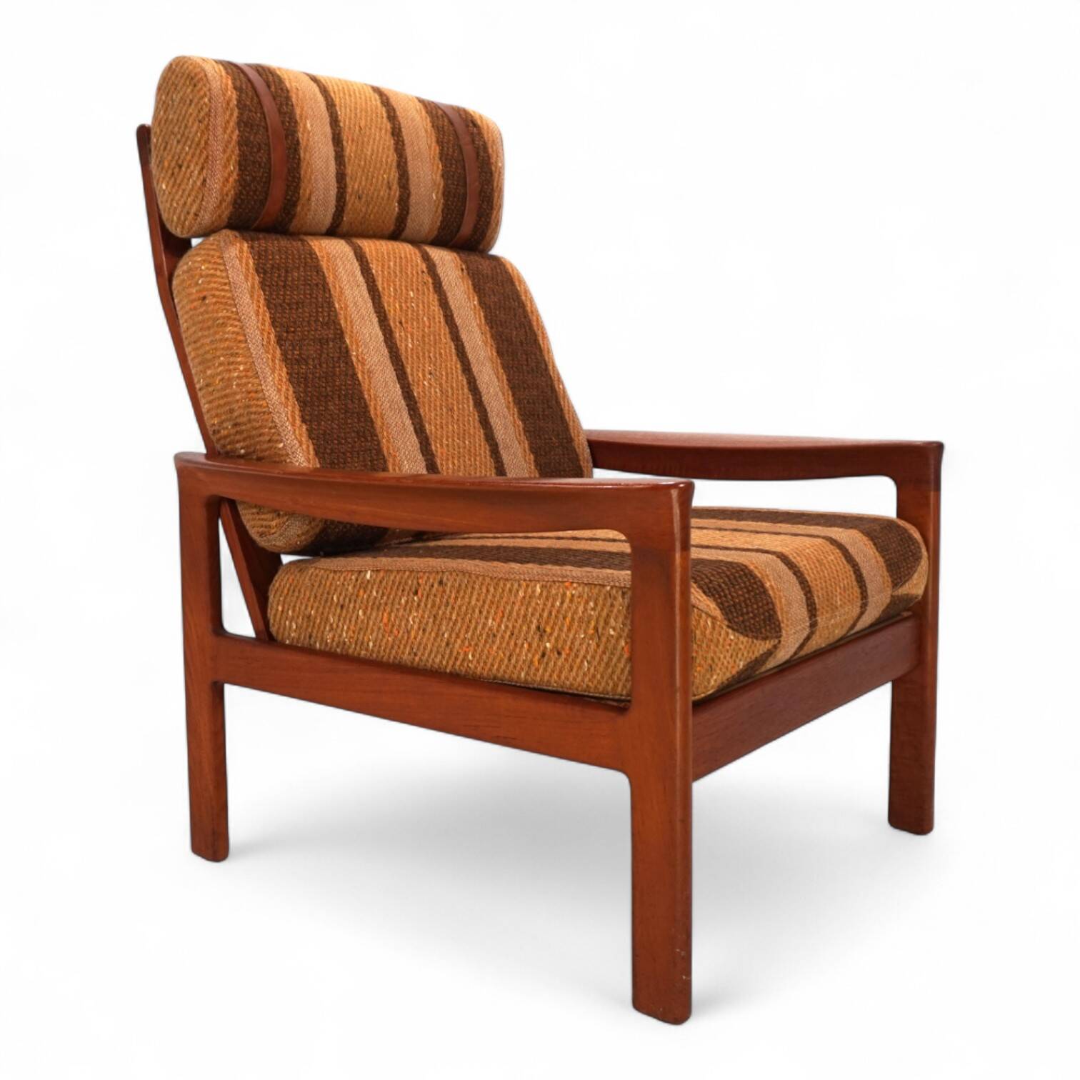 Arne Wahl Iversen Teak Lounge Chair for Komfort, 1960