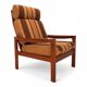 Arne Wahl Iversen Teak Lounge Chair for Komfort, 1960